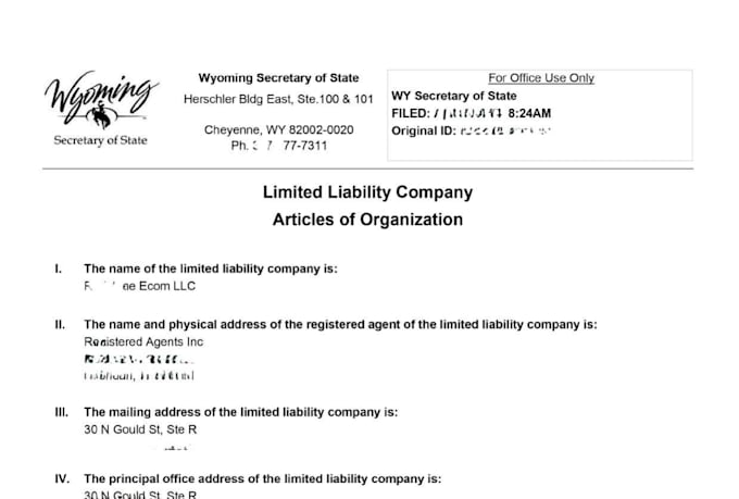 register your US llc and ein for non US residents